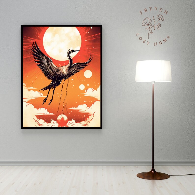 Japanese Wall Art Japanese Poster Digital Art Print Image Upload