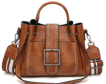 2020 Models PU Women's Handbags, Shoulder Messenger Bags, Large Capacity Women's Bags, Handbags