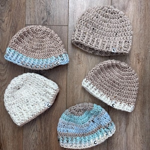 Crochet Wren Beanie | Handmade Thick Yarn Beanie | Cozy Winter Hat | Warm & Soft Knit Cap | Cold Weather Accessory