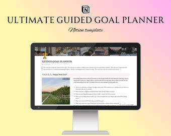 Planejador de metas guiado definitivo