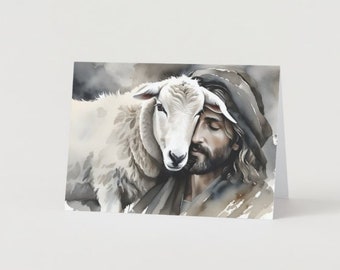 The Good Shepherd Greeting Card