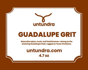 Guadalupe Grit - handmade soap, all natural by untundra