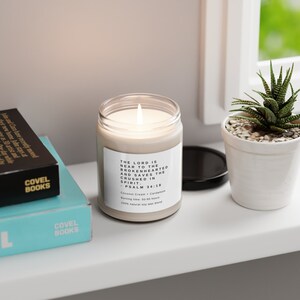 Scripture Scented Soy Candle, 9oz
