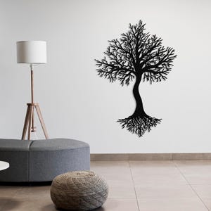 Tree of Life Metal Wall Art: Nature Inspired Forest Decor - Etsy