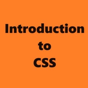 Mini Course: Introduction to CSS