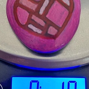 1oz Series - Decorative Hand-Painted Rocks - RockHider.com Heart