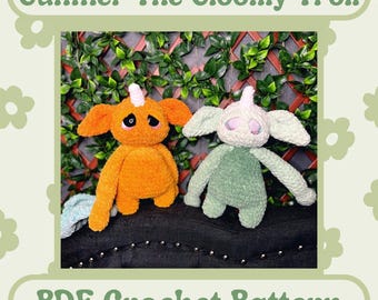 Gunther the Gloomy Troll 2-in-1 PDF Crochet Pattern