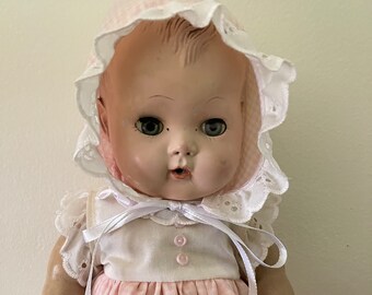 Rare poupée Tiny Tears, personnage américain des années 50