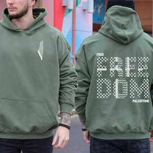 Palestine Hoodie, Free Palestine Sweatshirt, Palestine Flag Sweater, Stand With Palestine Shirt, Kuffiyah Hoodie, Keffiyeh Shirt, Free Gaza