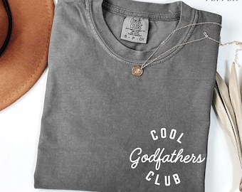 Godfather Shirt, Cool Godfathers Club Shirt,Godfather Gift,Funny Godfather T Shirt, Godfather To Be Gift, Godfather Proposal,Gift For Uncle