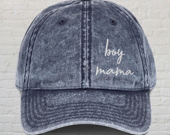 Boy Mama Hat, Boy Mom Hat, Mama Vintage Cap, Mothers Day Gift, Gift For Boy Mom, Mom Life Hat, Mama Cap, Embroidered Boy Mama, Mommy Hat