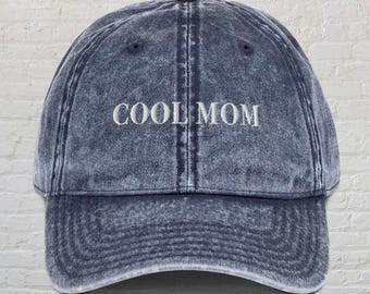 Cool Mom Hat, Cool Moms Club, Mom Vintage Cap, Gift For Mom, Mother's Day Gift, Mama Hat, Hat For Cool Moms, Mom Appreciation Hat, Mommy Hat