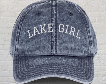 Sombrero de chica de lago, sombrero de lago, sombrero de verano, sombrero para beber, sombreros de moda, sombrero de despedida de soltera, sombrero de río, gorra de lago, sombrero de vacaciones de verano, sombrero de camping
