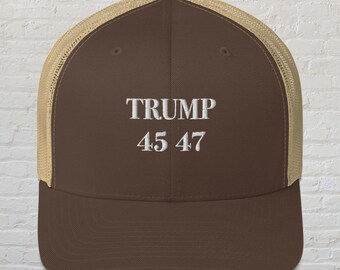Trump 45 47 Hat, Trump 2024 Hat, MAGA Hat, Daddy's Back Hat, President Trump Hat, Trump 47 Cap, Republican Hat, MAGA Gift