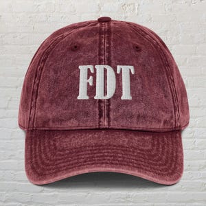 FDT Hat, Funny Liberal Gift, Democrat Hat, Funny Political Hat