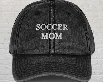 Soccer Mom Game Day Hat,Soccer Mama Hat,Sports Mom Hat,Soccer Hat For Mothers Day Gift,Soccer Season Hat, Game Day Cap