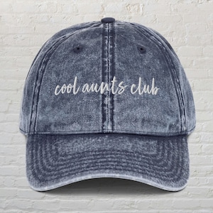 Embroidered Cool Aunts Club Hat,Aunt Sweater,Aunt Hat,Gift For Aunt,Pregnancy Announcement Gift For Aunt,Cute Trendy Aunt Cap,Auntie Era Hat