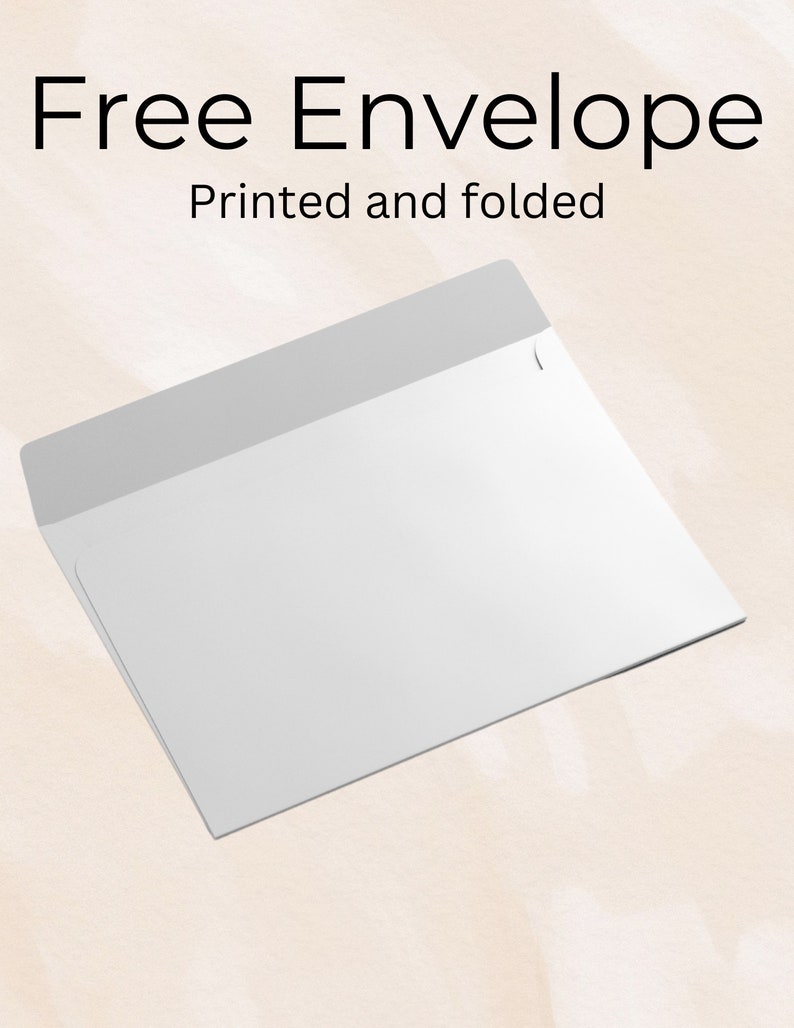 Printable Wedding Card 5x7 Happy Wedding Instant Digital Download ...
