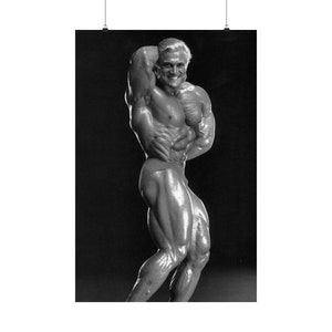 Tom Platz bodybuilding premium poster
