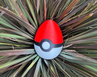 Easter egg hunt Pokemon Poke ball that hides a kinder egg inside perfect Easter gift for pokemon fans and perfect for easter egg hunts