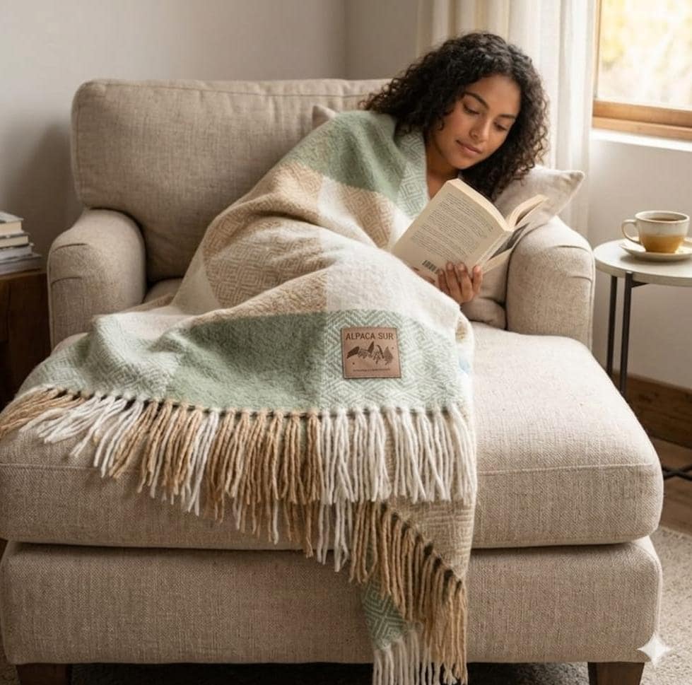 Peruvian Alpaca Blanket - Etsy