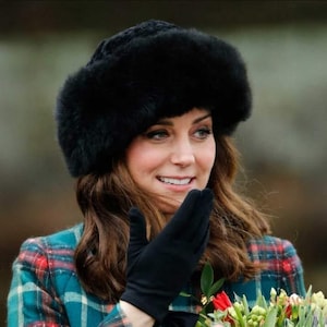 Hochwertige Baby-Alpaka-Mütze, schwarze Alpaka-Mütze, Damen-Alpaka-Mütze (fein), Unisex-Alpaka-Mütze, russische Mütze, Kosakenmütze, Geschenkidee zu Weihnachten