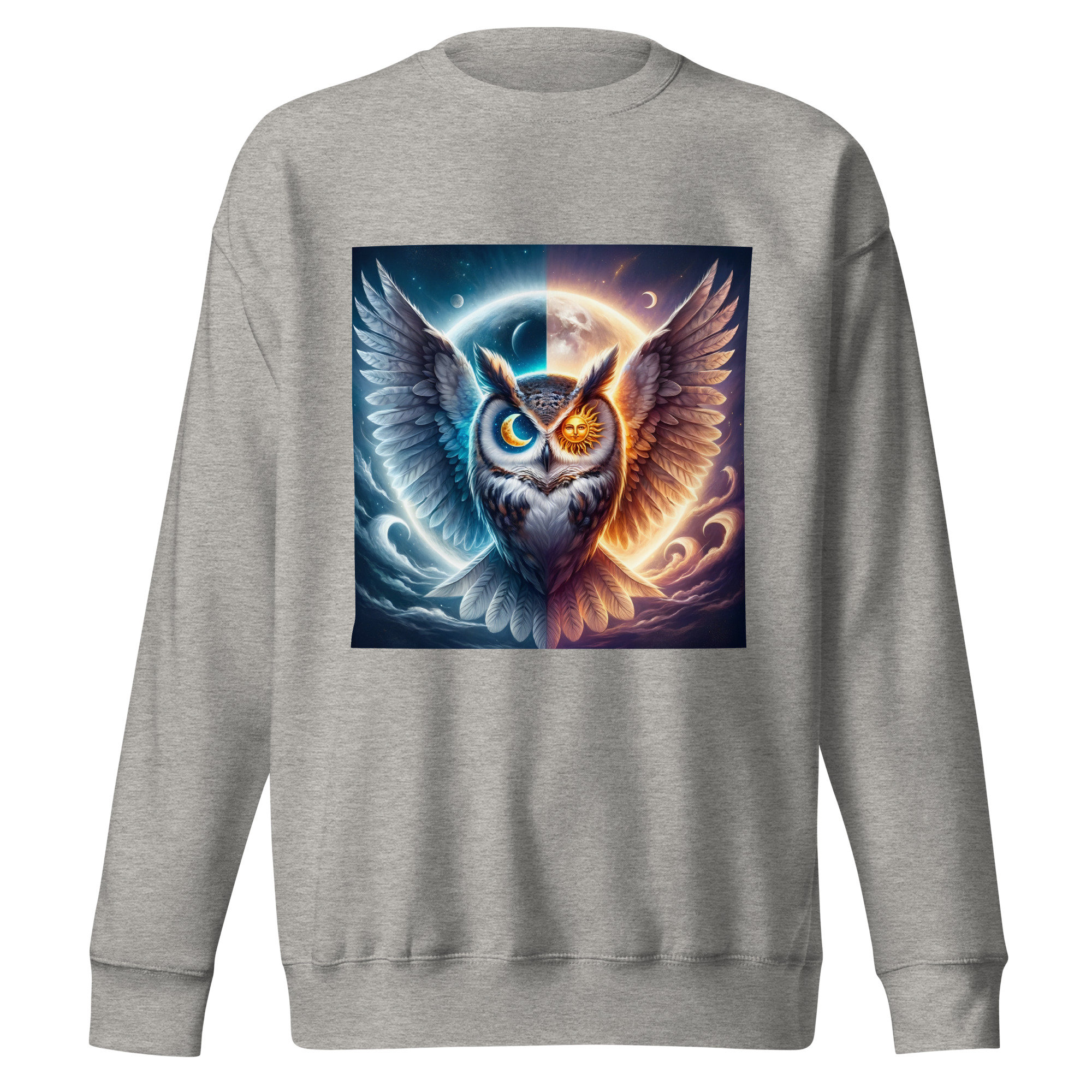 Magical Owl Sweatshirt: Unisex Soft Fleece Streetwear