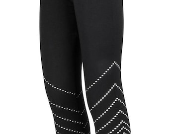 Collection Black Girl Leggings - Turkish Cotton Fabric, Tights, Comfort Style for Ages 12 to 14 | Durable & Comfortable, Teen leggings