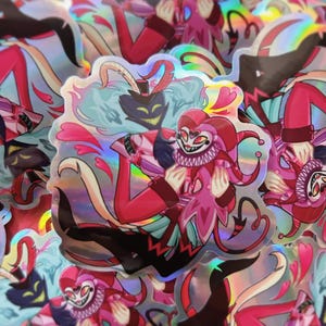 Hellaverse Vinyl Stickers