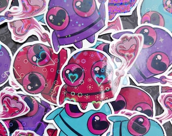 Holographic REPO Stickers
