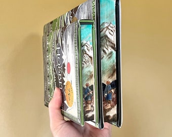 The Hobbit Fore-edge Book Painting Bilbo Baggins Smaug Gandolf