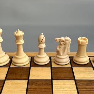 Germany plastic chess set 70s vintage in good condition. Great gift for mens and collectors!