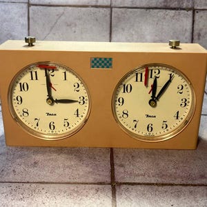 Chess clock Insa chess clock Mechanical chess clock Other chess clock Vintage Analog chess clock INSA