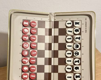 Germany magnetic road chess «Simza» in very good condition . Great gift for mens, chess lovers and collectors!