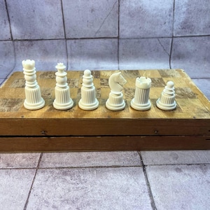 Rare chess set. Chess USSR. Carbolite chess set. Vintage chess. Russian chess