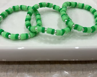 Bracelet à base de chupa chup à saveur de pomme verte
