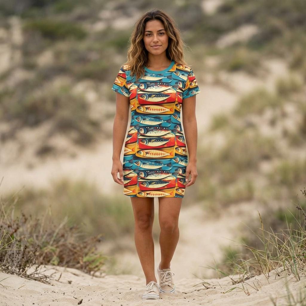 Sardines Dress - Etsy