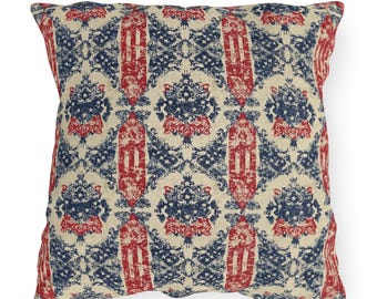 Couverture De Selle Personnalisée Patriotic Stars N' Stripes - 4 Juillet - Anglais & Western