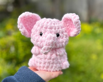 Elephant Crochet Plushie