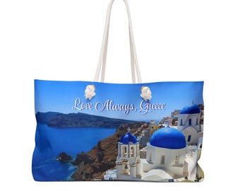 Santorini Weekender Tote