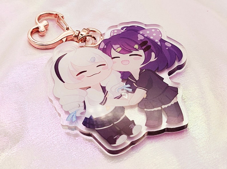 Honkai Impact Kiana Mei Acrylic Charm Etsy