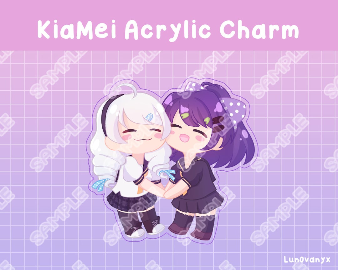 Honkai Impact Kiana Mei Acrylic Charm Etsy