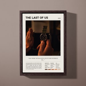 The Last of Us Poster | Pedro Pascal | Bella Ramsey | HBO Series | TLOU Joel | Wall Art Print | Custom Poster | Digital Download & Print