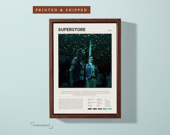 Superstore TV Show Poster (2015), Minimalist Wall Decor, Museum-Quality Matte 250gsm