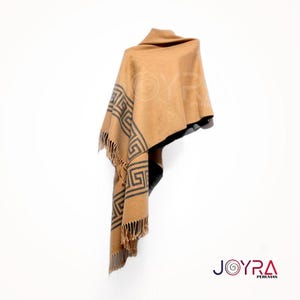 alpaca Schal, Luxus Reversible Alpaka Faser Schal | Damen Schal Mode | Niedliche Alpaka-Mode | Eleganter Herbst Winter Schal wickeln