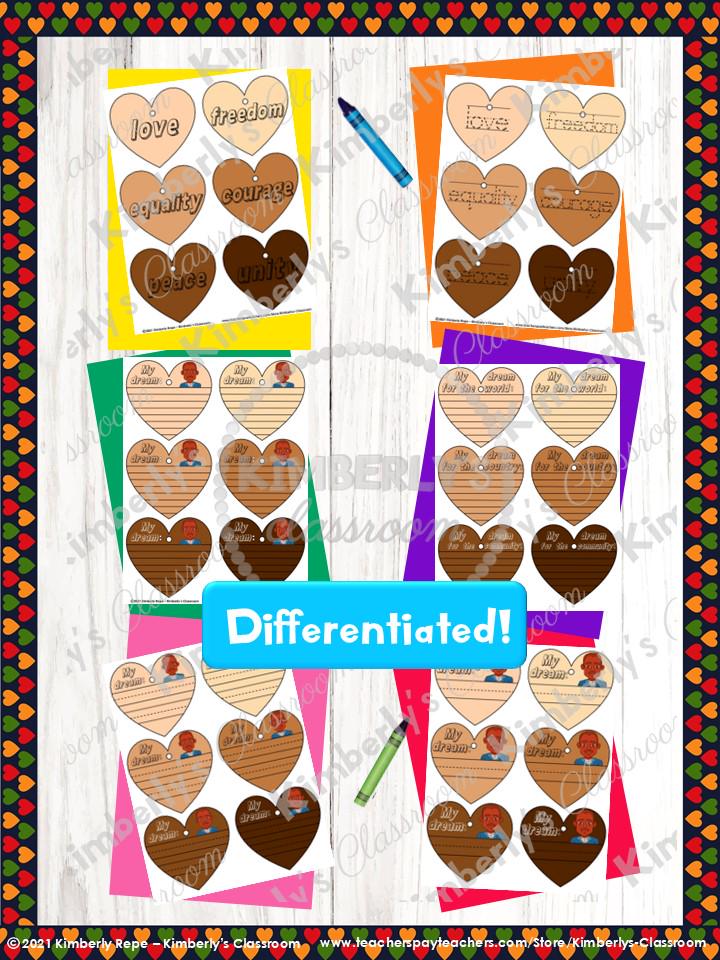 Martin Luther King Jr. Craft Activities for Black History Month & Civil ...