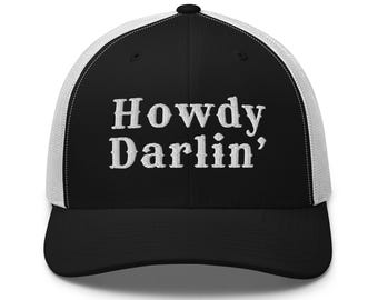 Gorra retro de camionero Howdy Darlin'