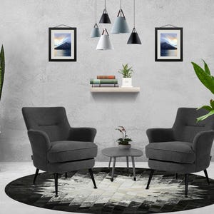Handmade Cowhide Rug Patchwork Black White Colour Cow Skin Hand Stitched Premium Leather Area Rug HairOn TRI Colour Cowhide Patchwork Carpet