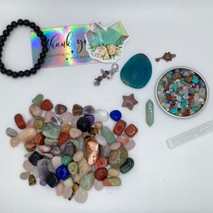 Mining Bag | Polished/Tumbled Gemstone Bag | Gemstone | Crystals | Rock Bag | Birthday | Gift |