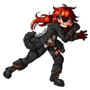 Individual Genshin stickers